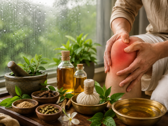 Joint Pain During Monsoon: Ayurvedic Relief for Knee and Back Pain